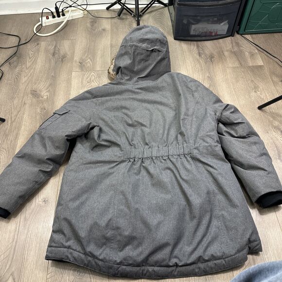 Eddie Bauer Weatheredge Women’s Superior 3.0 Down Parka Coat Grey Size 2XL - Picture 9 of 10